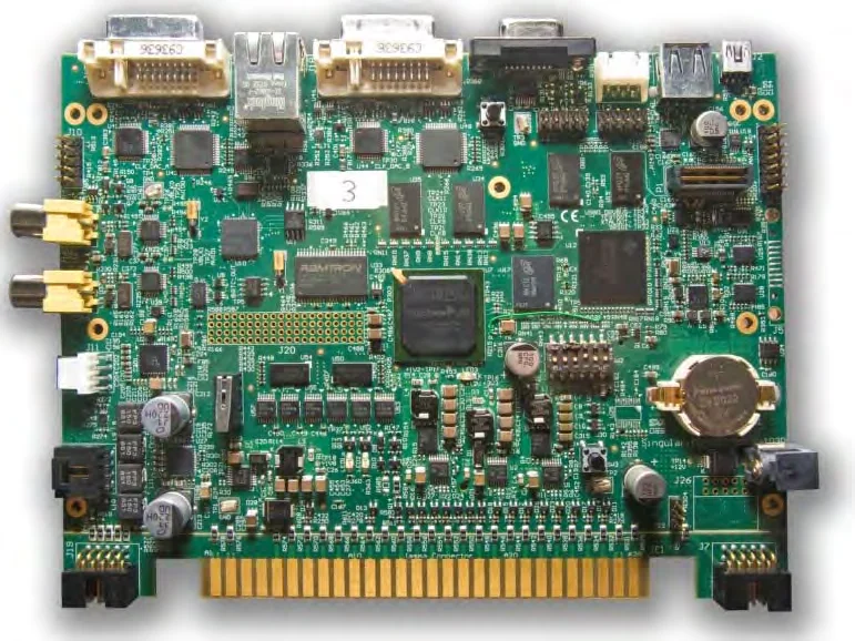 Singularity Board: scheda embedded FPGA con connettore JAMMA
